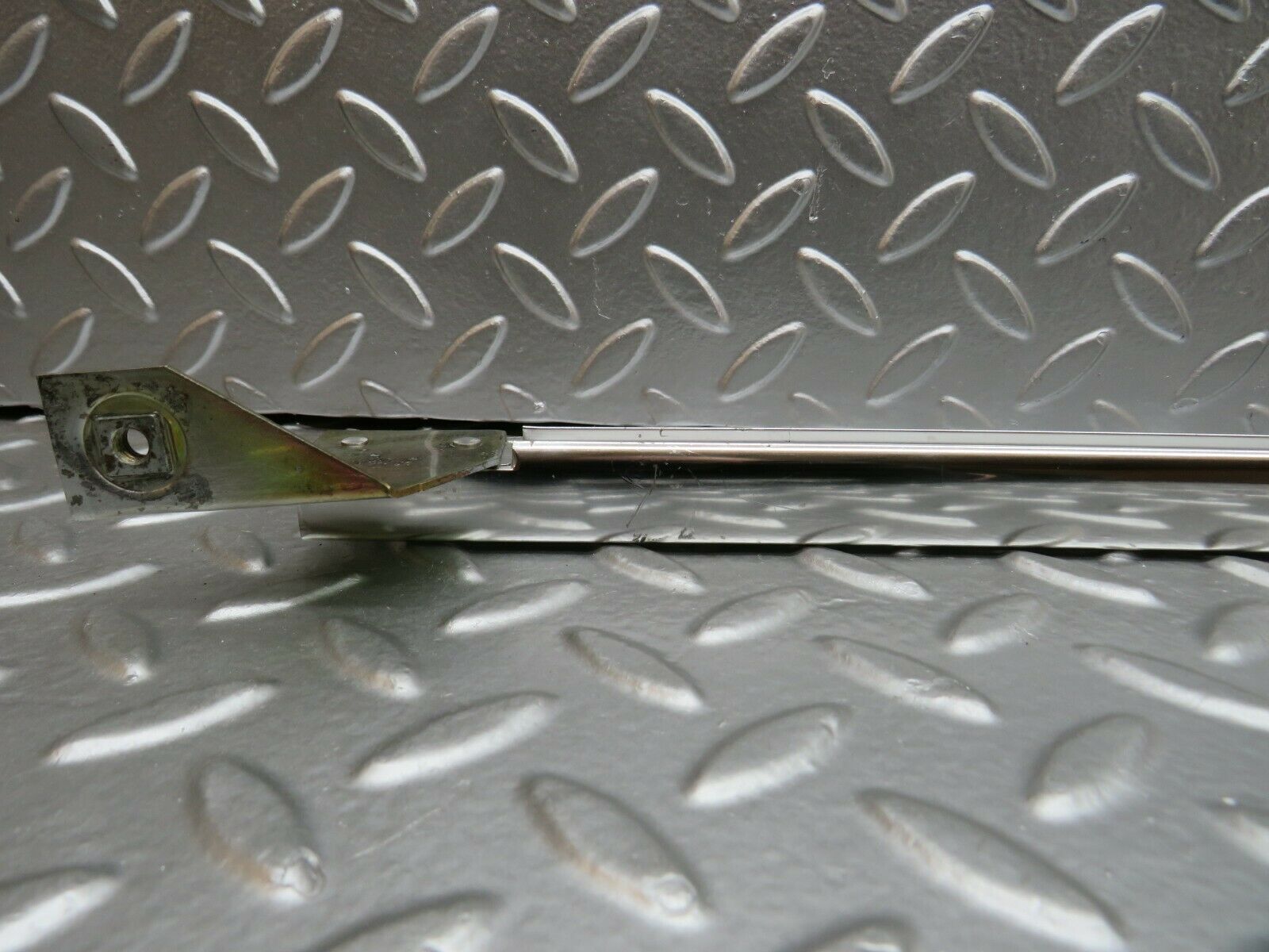 24020 Mercedes-Benz W123 280E Rear Left Door Chrome Window Channel