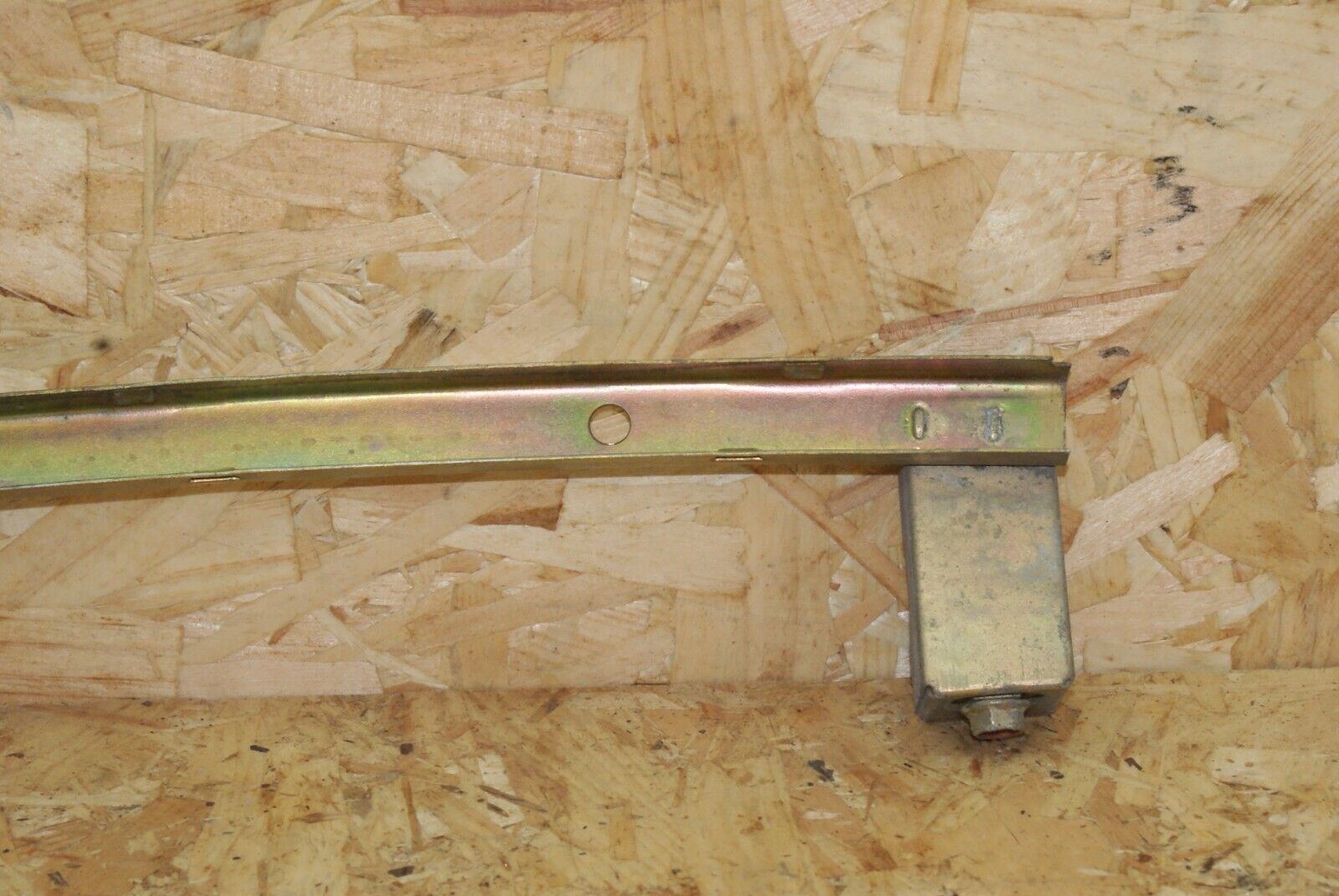 2386 Mercedes-Benz W123 280E Bottom Window Channel Rear Left