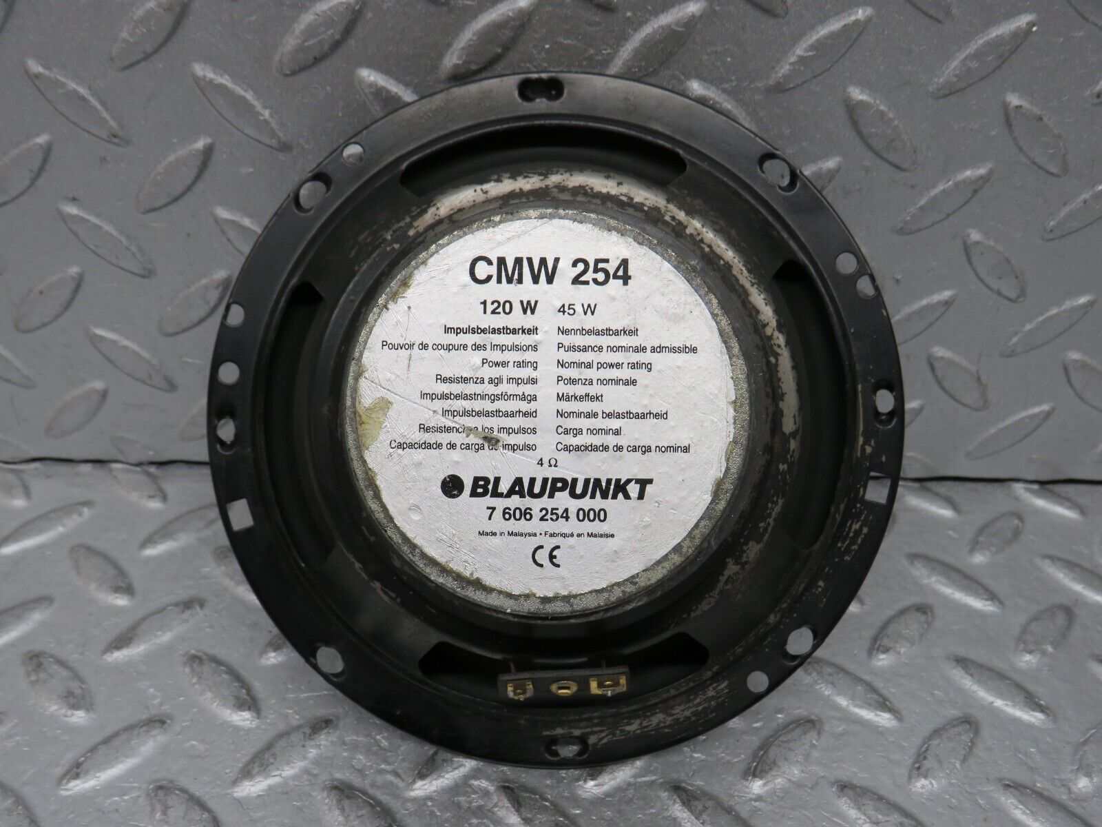 37863 Mercedes-Benz A124 320E Cabriolet Front Left Door Speaker Blaupunkt 7606254000