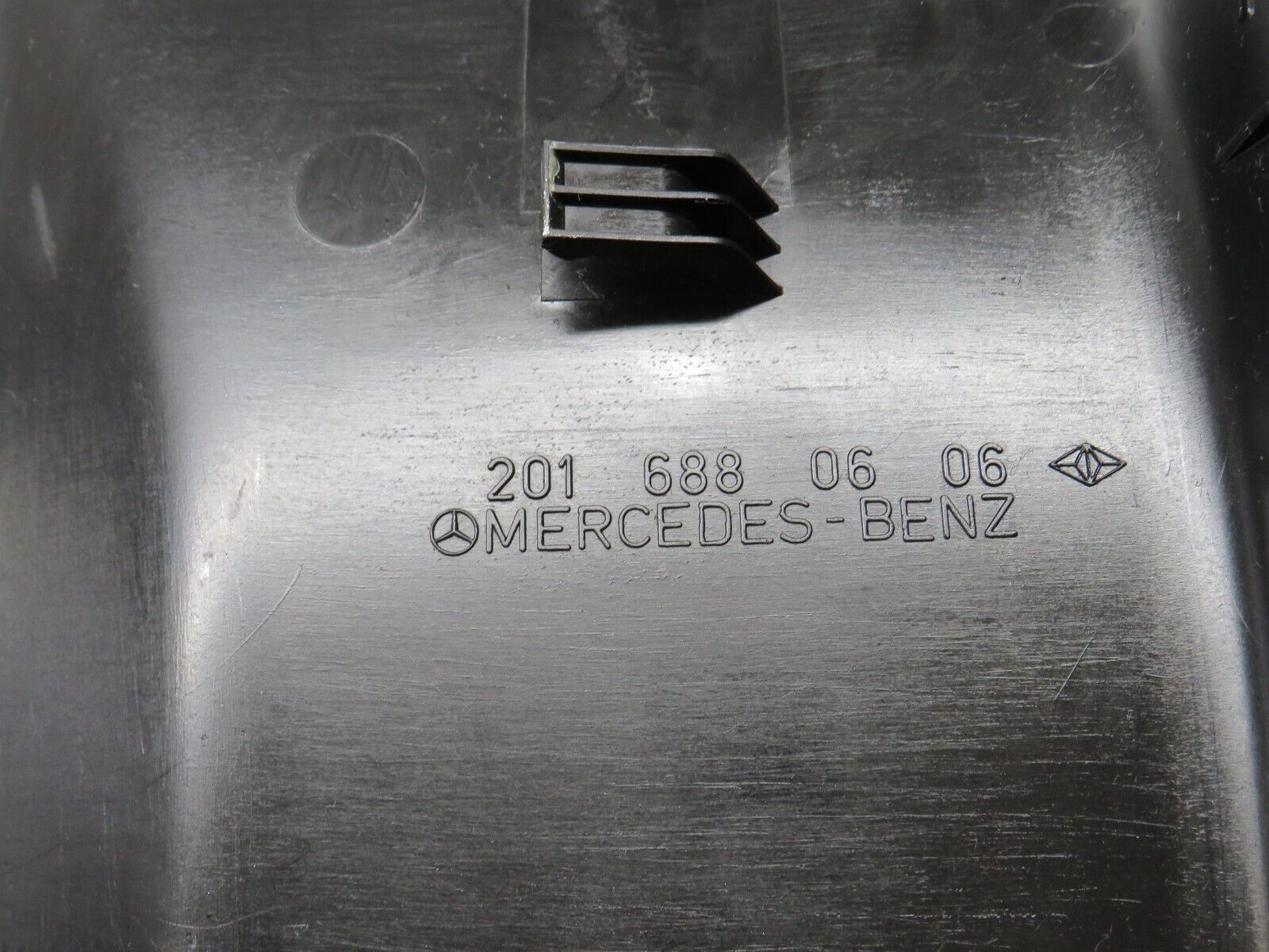 31665 Mercedes-Benz W201 190LE 1.8L Kick Panel Right Black 2016880606