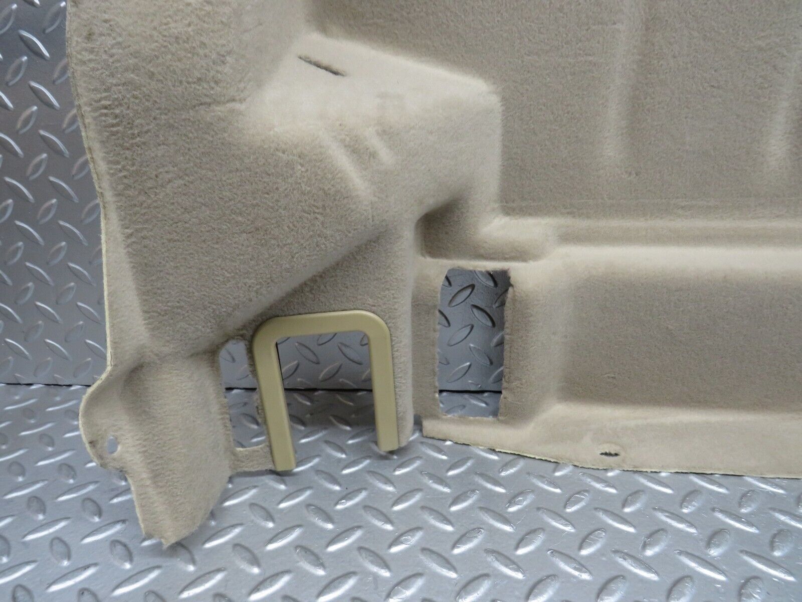 38280 Mercedes-Benz R129 280SL Coupe Fuel Tank Cover Carpet Beige 1296900098