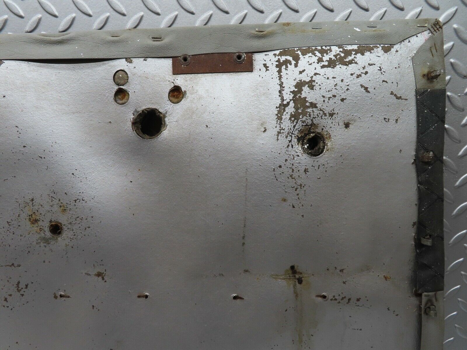 18576 Mercedes-Benz W120 W121 Ponton Rear Right Door Card Grey