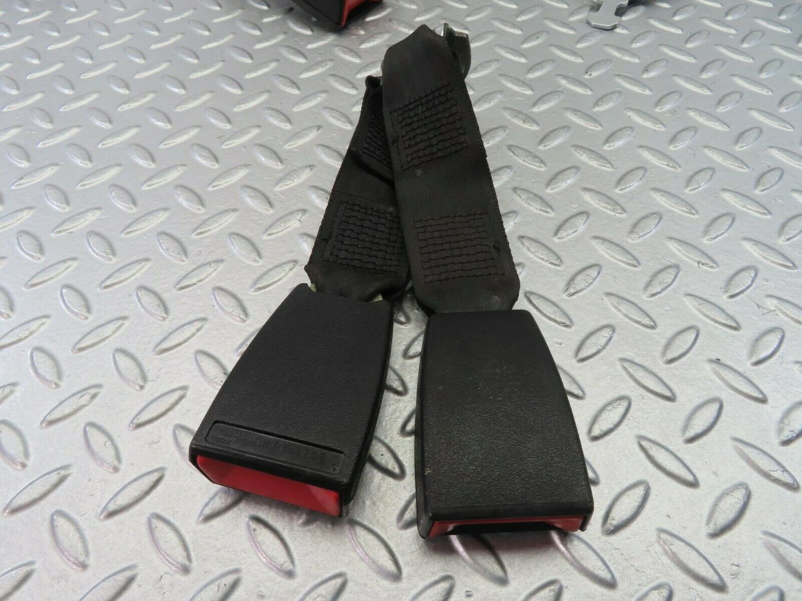9972 Mercedes-Benz C123 230CE Coupe Rear Seat Belt Set With Buckles 1238607885
