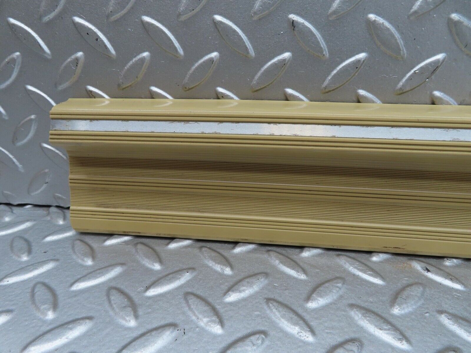 15391 Mercedes-Benz W123 230E Rear Right Door Sill Trim Beige