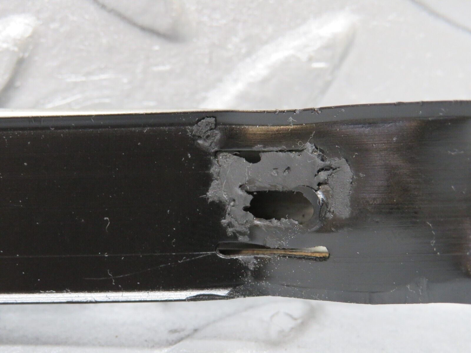 37439 Mercedes-Benz W109 300SEL Rear Left Fender Wing Chrome Moulding Trim