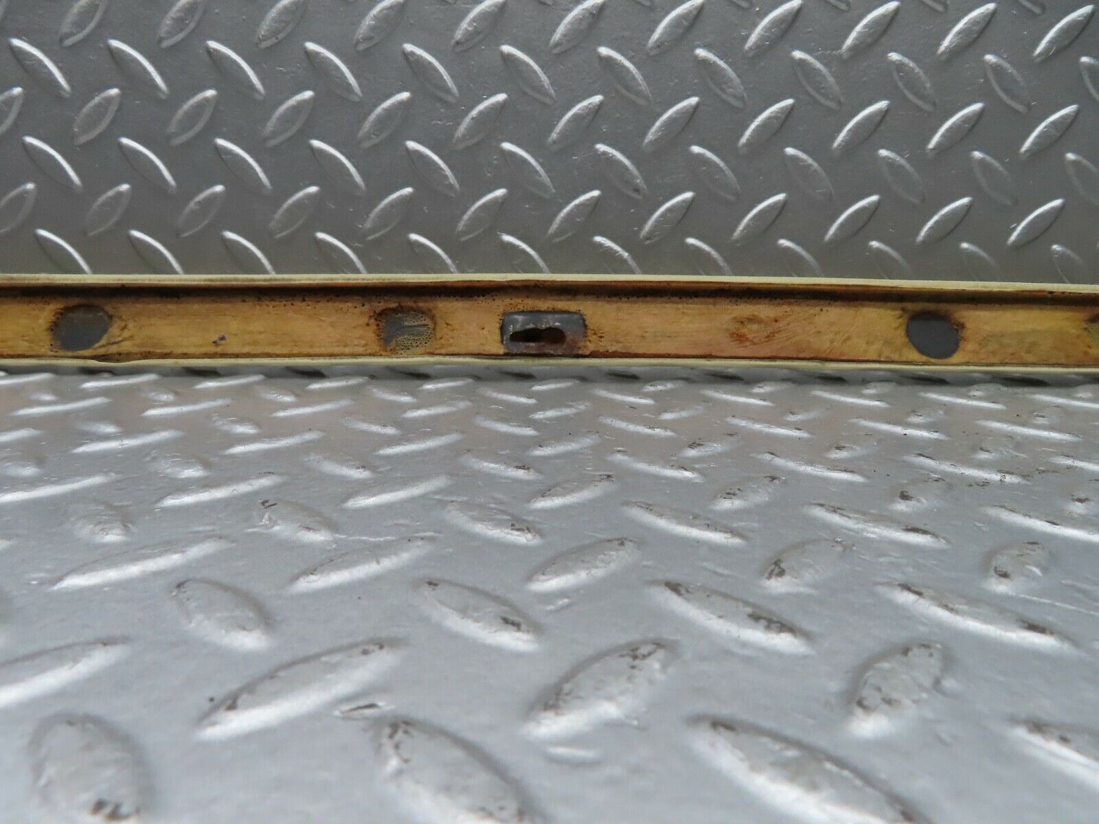 20234 Mercedes-Benz W114 280CE Coupe Headlining Roof Panel Left Side Cream