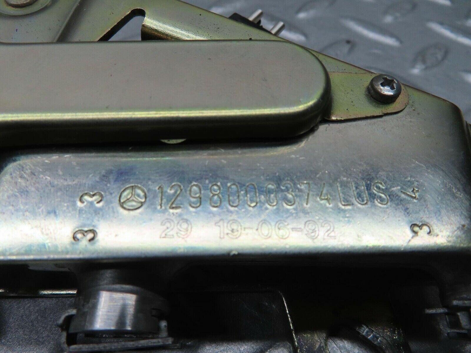 11925 Mercedes-Benz R129 300SL Coupe Roof Lock Left Side1298000374