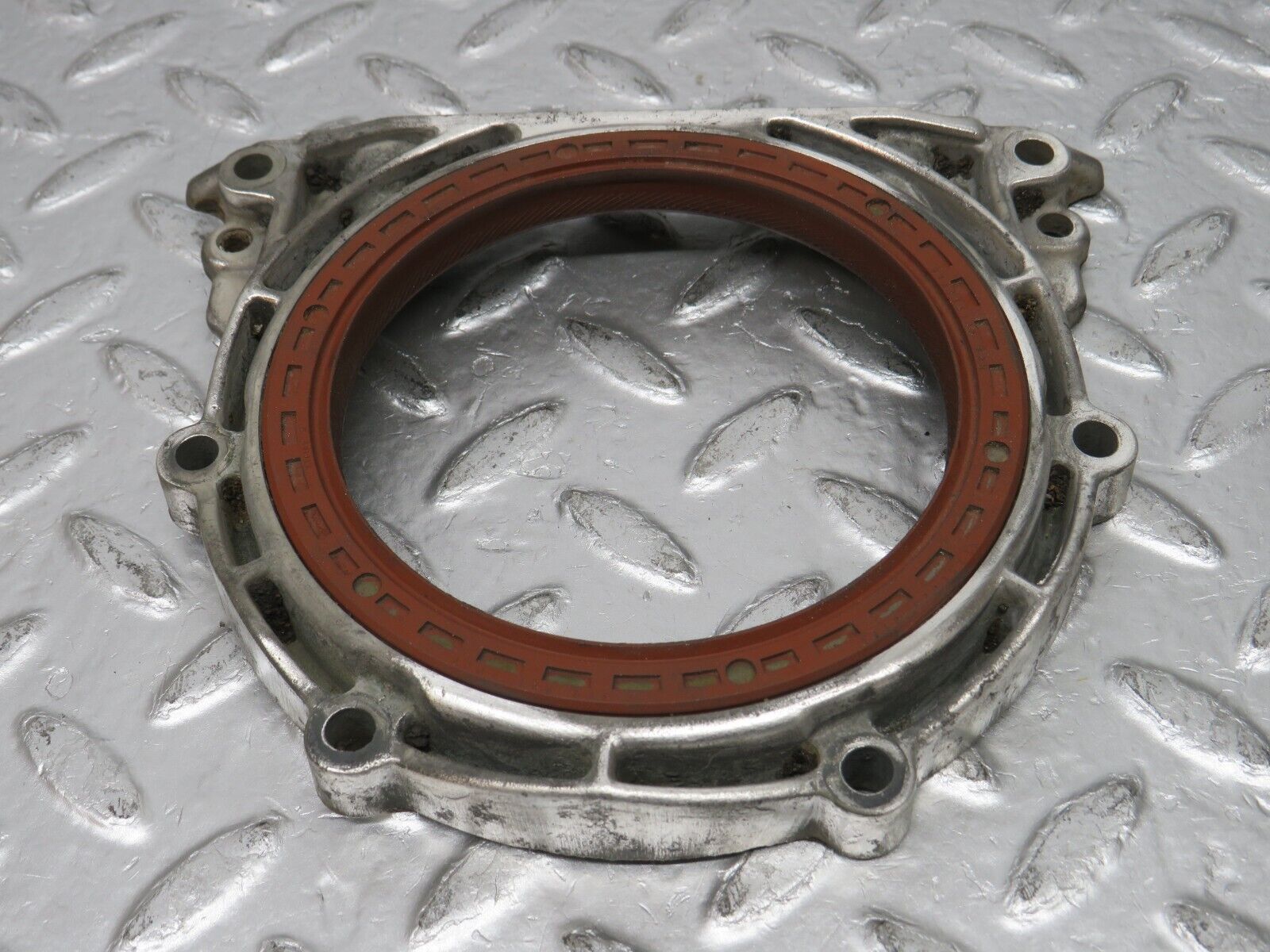 32617 Mercedes-Benz S124 300TE Wagon Crankshaft Rear Sealing Cover 6010110108