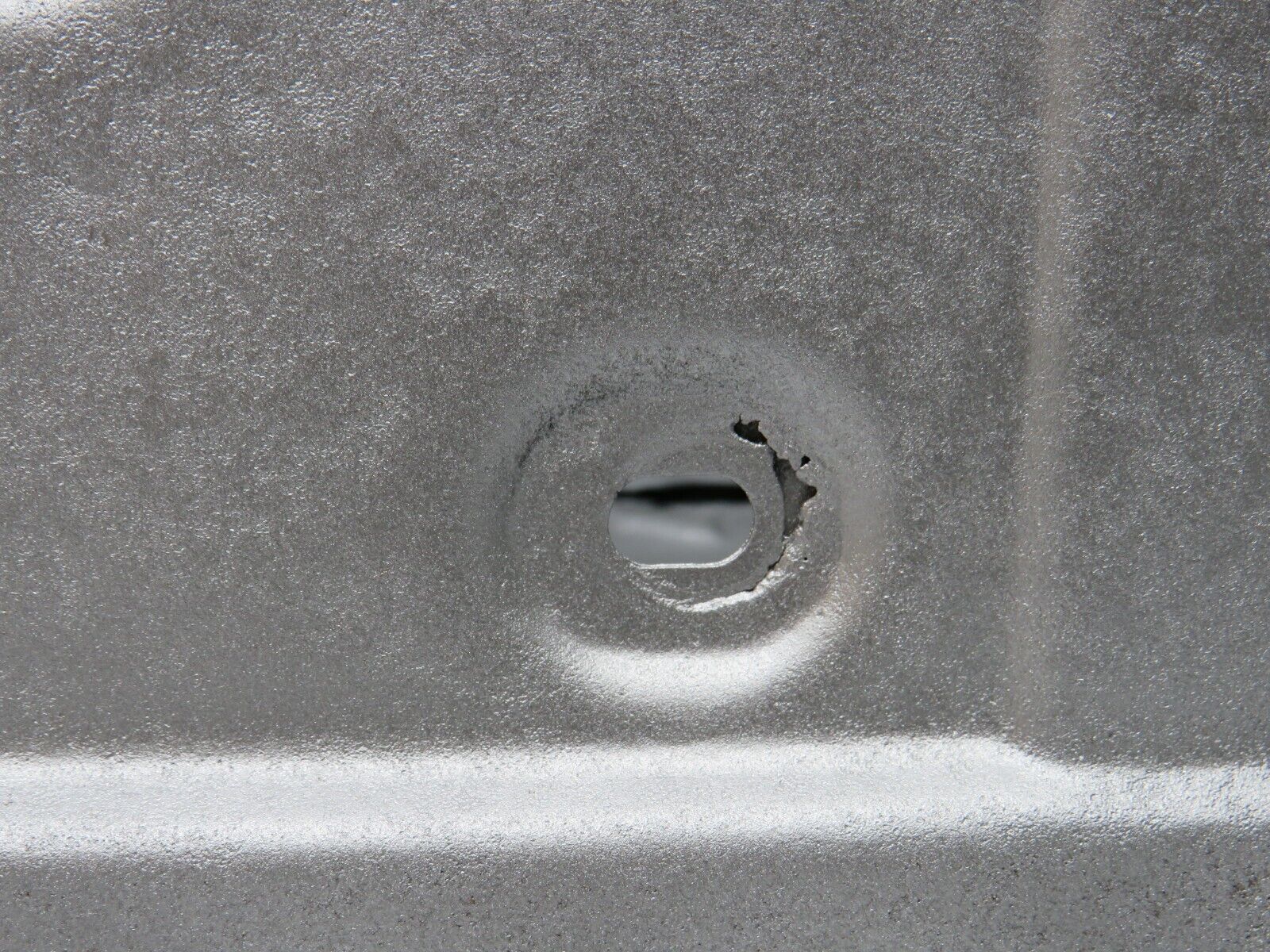 38133 Mercedes-Benz A124 320E Cabriolet Exhaust Manifold Heat Shield 1041421220