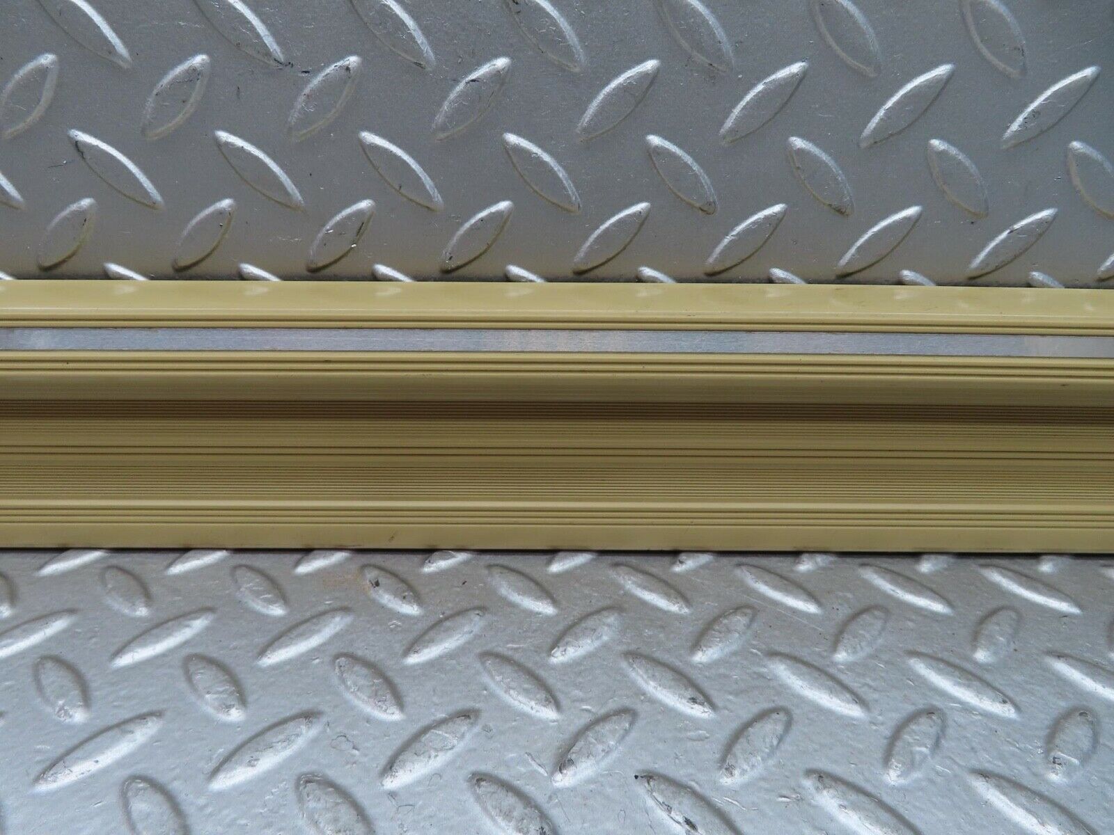 15390 Mercedes-Benz W123 230E Front Right Door Sill Trim Beige