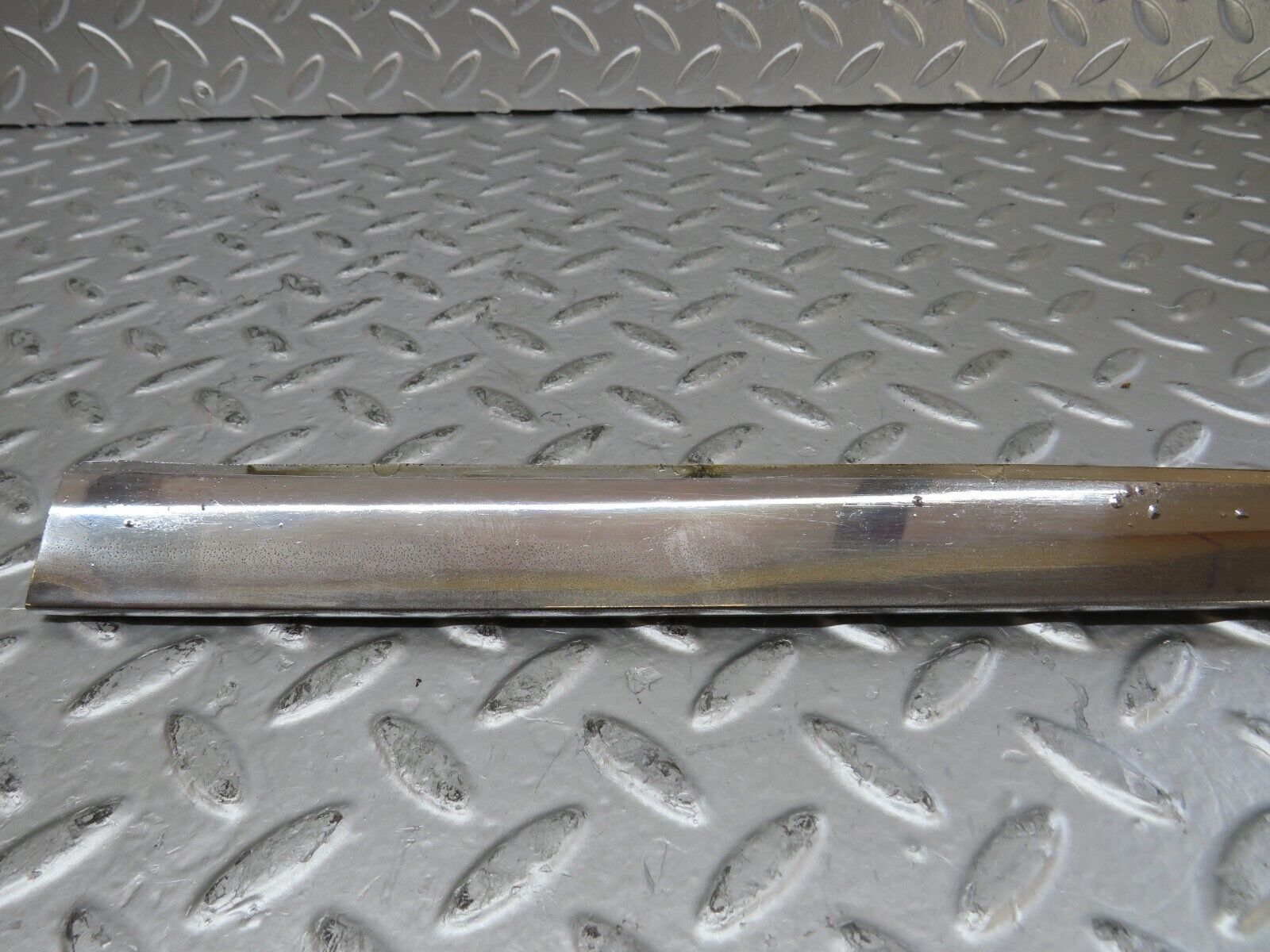 26164 Mercedes-Benz W116 450SE Trunk Chrome Moulding Trim Pair 1166900380