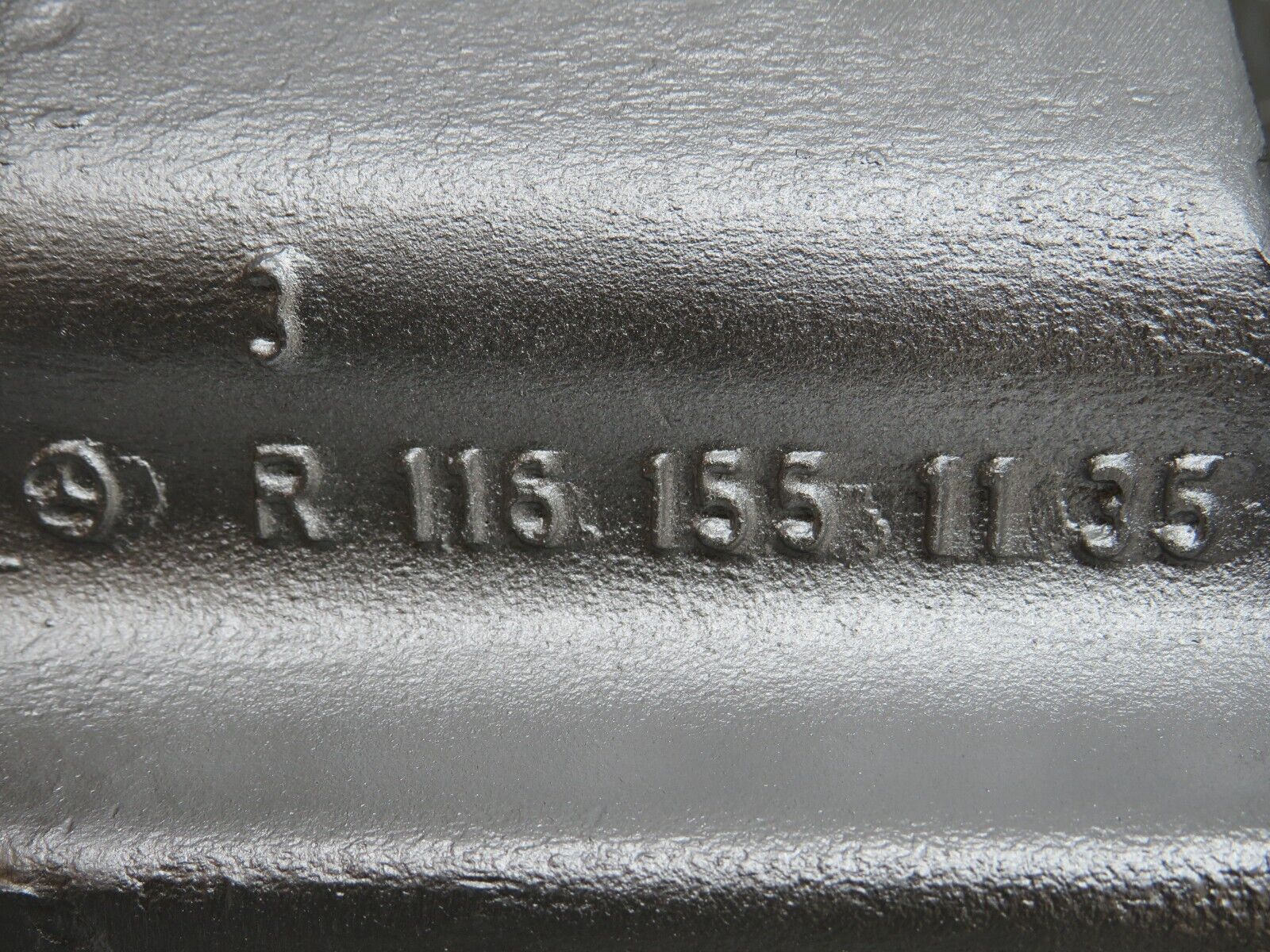 26238 Mercedes-Benz W116 450SE Alternator Generator Bracket 1161551135