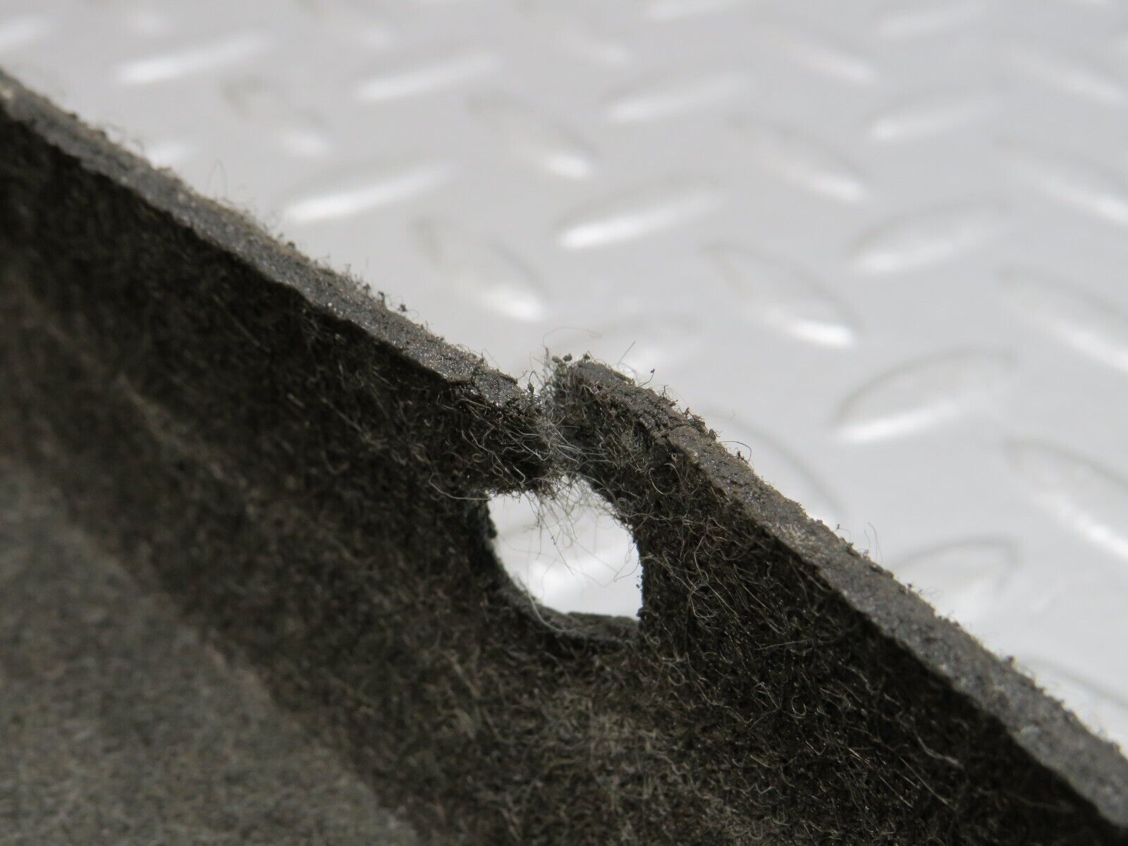 38982 Mercedes-Benz W201 190E 2.6L Fuel Tank Cover Plate Carpet