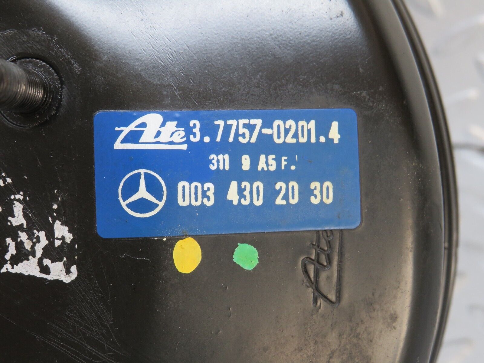 36163 Mercedes-Benz W126 420SE Brake Booster ATE 0034302030