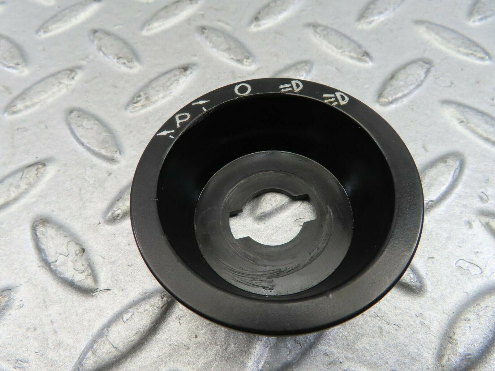 9655 Mercedes-Benz C123 280CE Coupe Headlight Switch Black Collar And Knob