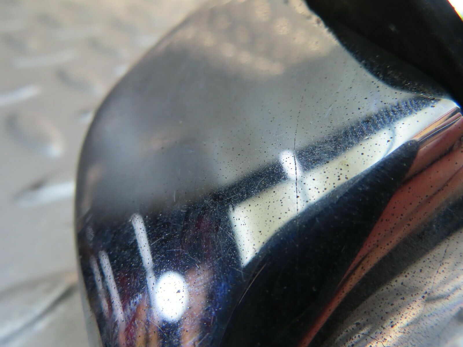 8731 Mercedes-Benz W108 Chrome Door Handle Front Left No Key 1087660801