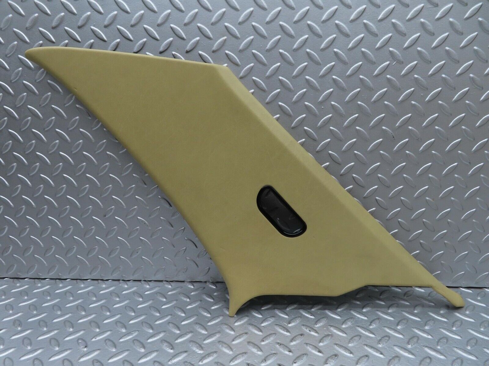 15312 Mercedes-Benz W123 230E C Pillar Cover Panel Right Beige 1236900425