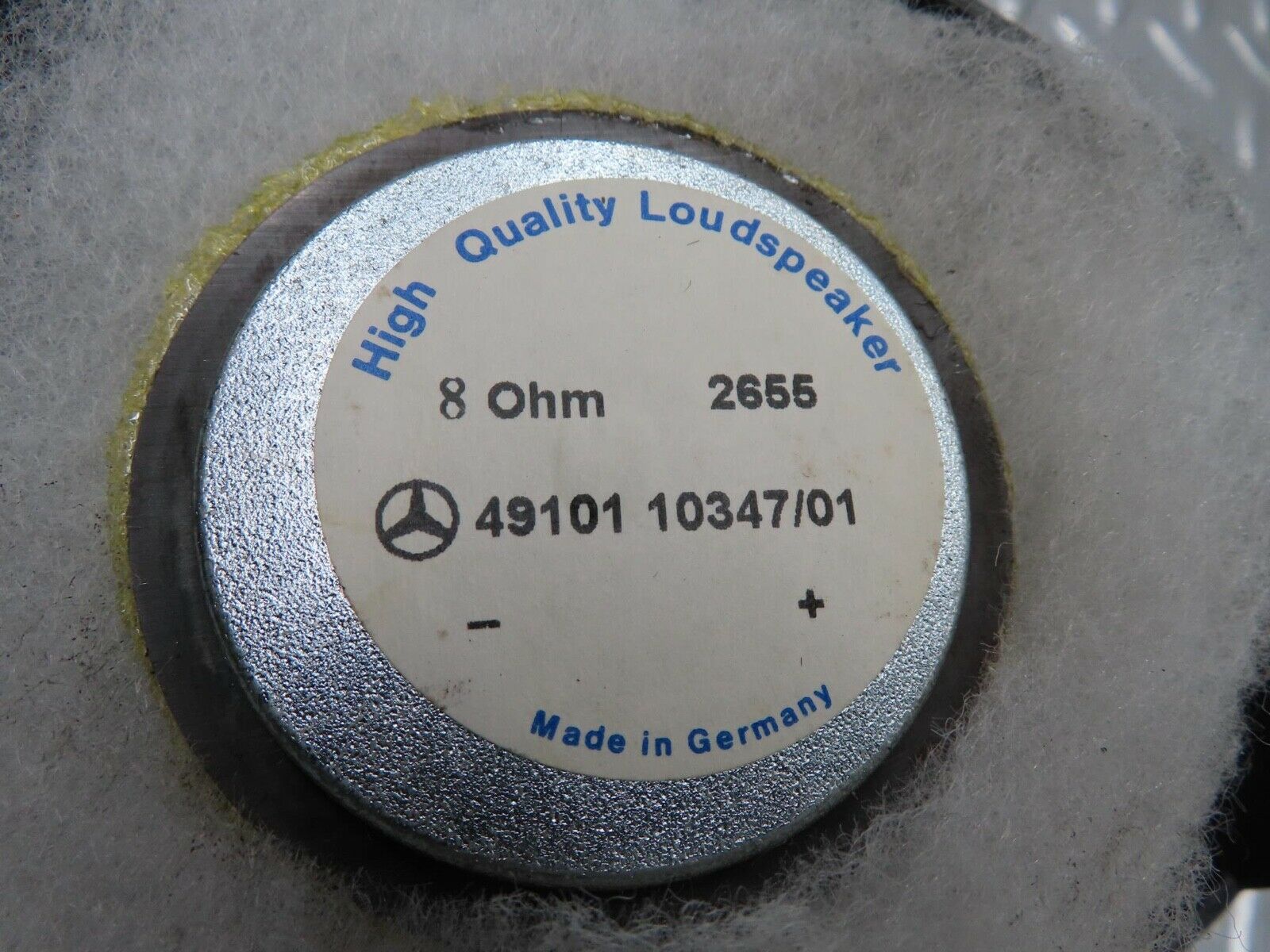 14890 Mercedes-Benz W140 S320 Front Right Door Speaker 1408205202