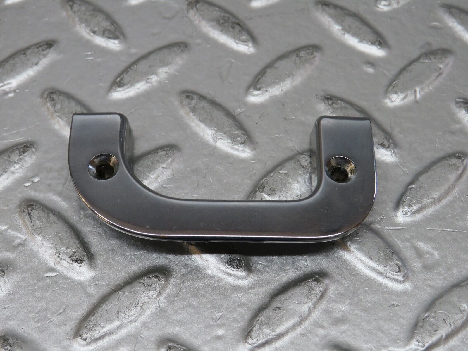 26799 Mercedes-Benz W123 240D Right Interior Door Chrome Latch Trim 1237230224