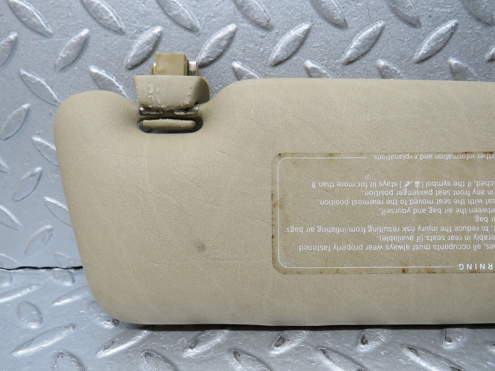 38470 Mercedes-Benz R129 280SL Coupe Sun Visor Left Side Beige