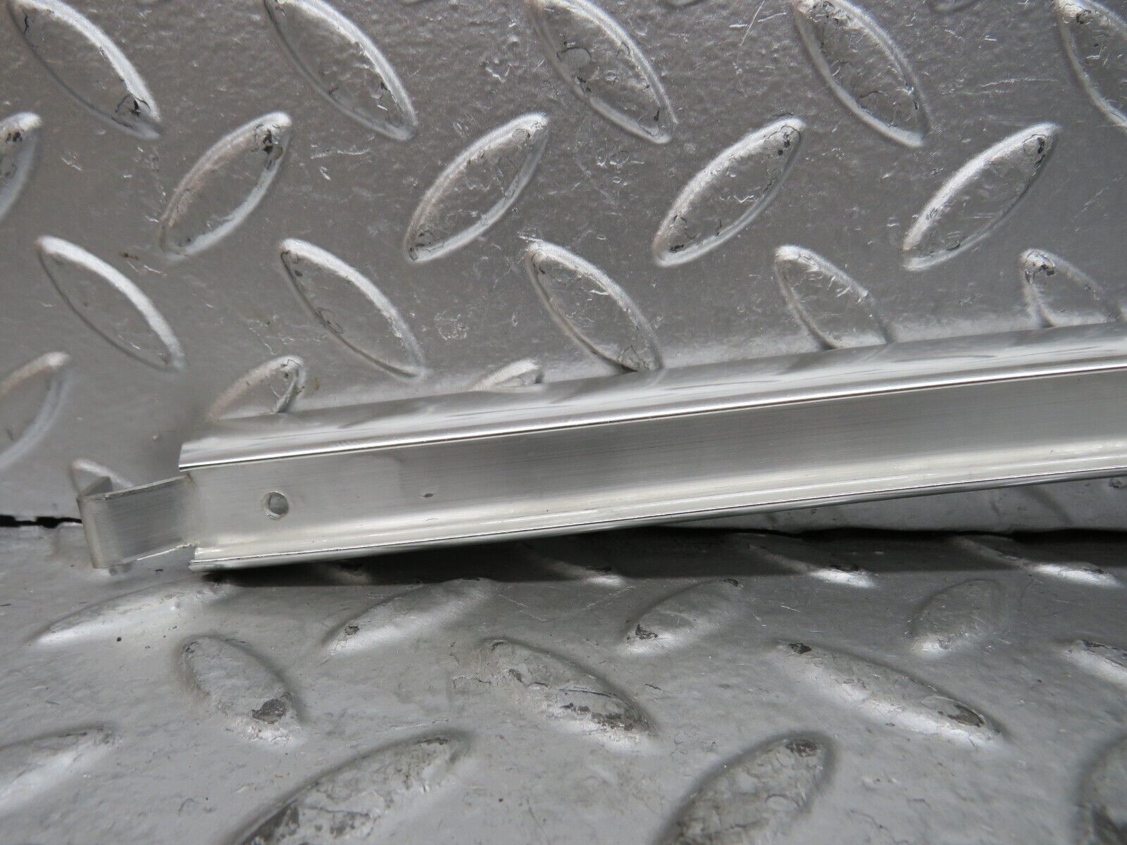 28609 Mercedes-Benz W123 230E Rear Right Door Chrome Window Channel