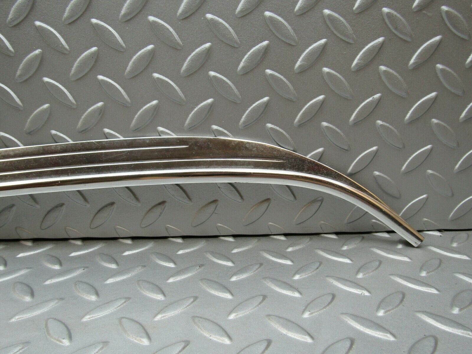 3318 Mercedes-Benz W115 220D Rear Right C Pillar Chrome Moulding