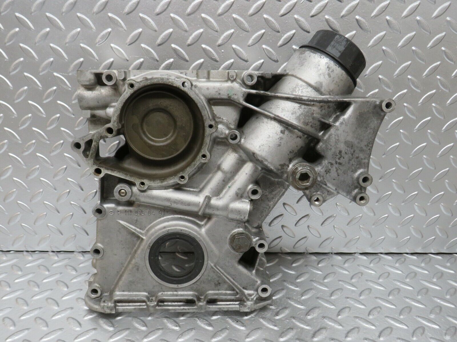 24430 Mercedes-Benz S124 220TE Wagon Timing Chain Cover 1110150401