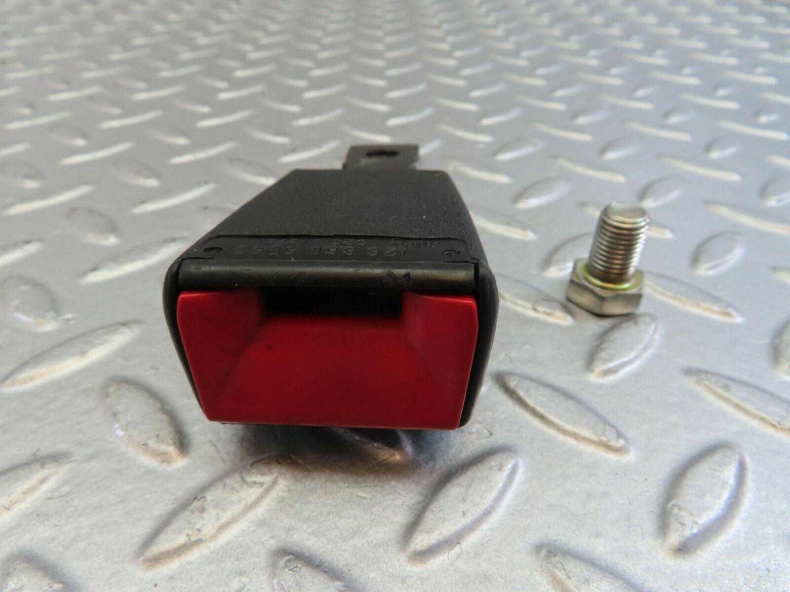 10874 Mercedes-Benz W123 230E Front Right Seat Belt With Buckle 1238604886