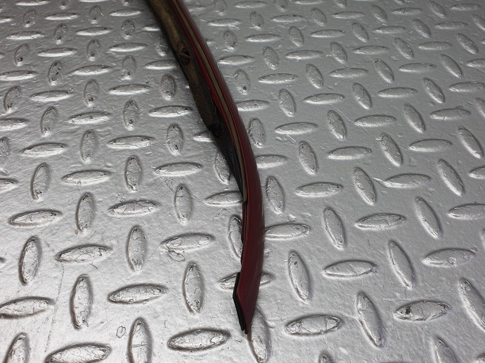 41184 Mercedes-Benz W126 300SE A Pillar Exterior Trim Left Side 1266981598