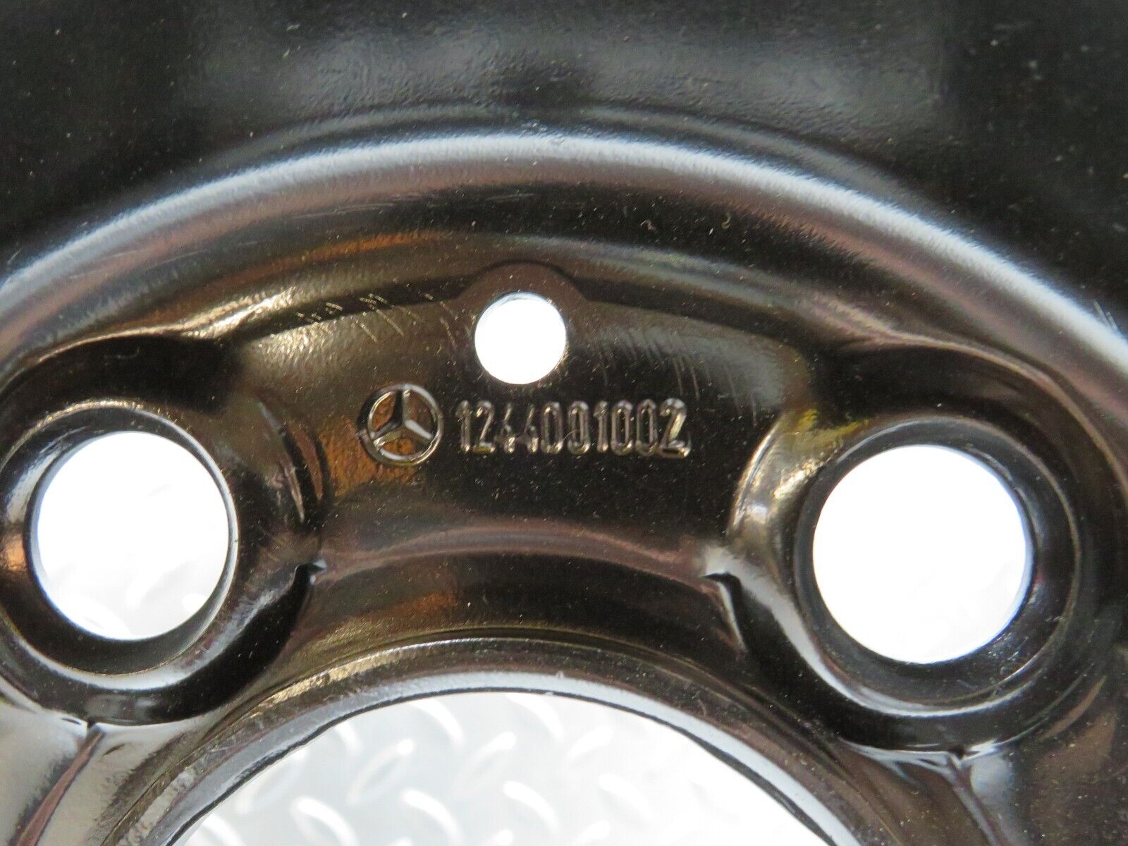 31918 Mercedes-Benz Steel Wheel Set 6.5Jx15H2 ET49 5x112 1244001002