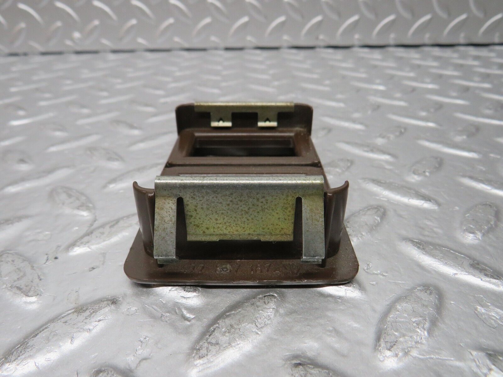 29985 Porsche 924 Double Electric Window Switch Surround Brown 477867187