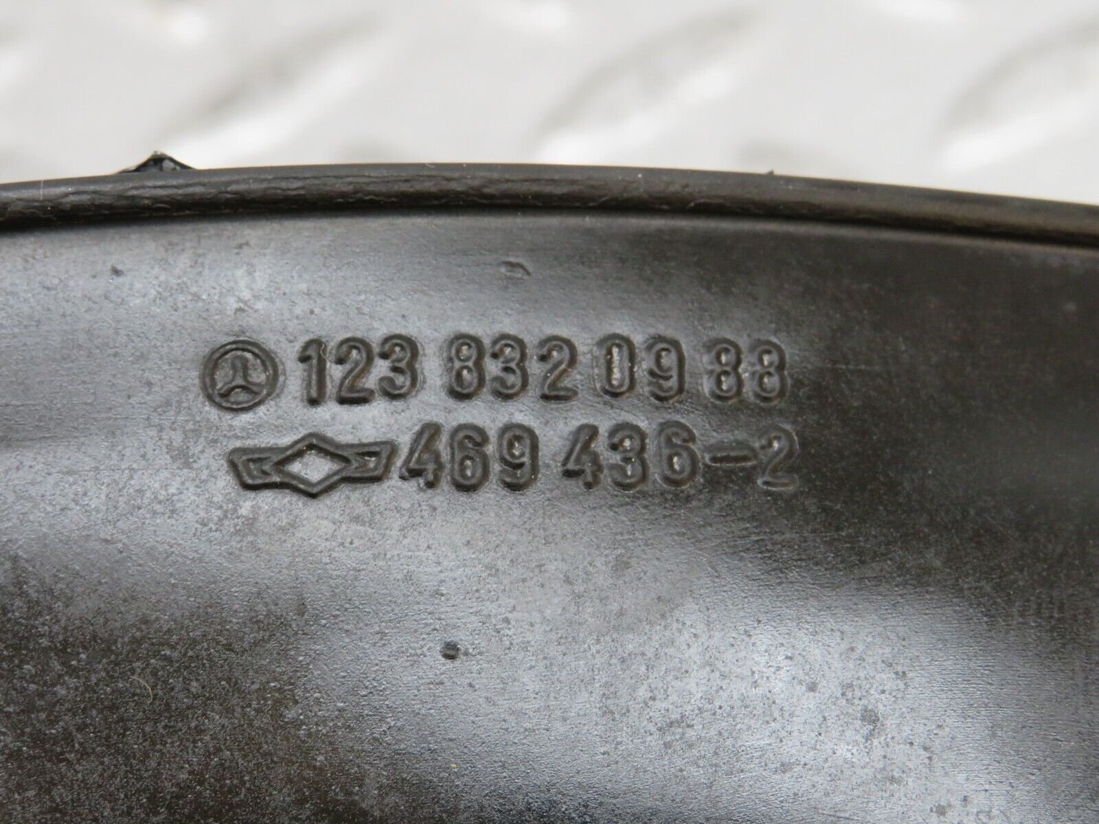 29743 Mercedes-Benz W123 230E Air Duct Rubber Hose 1238320988