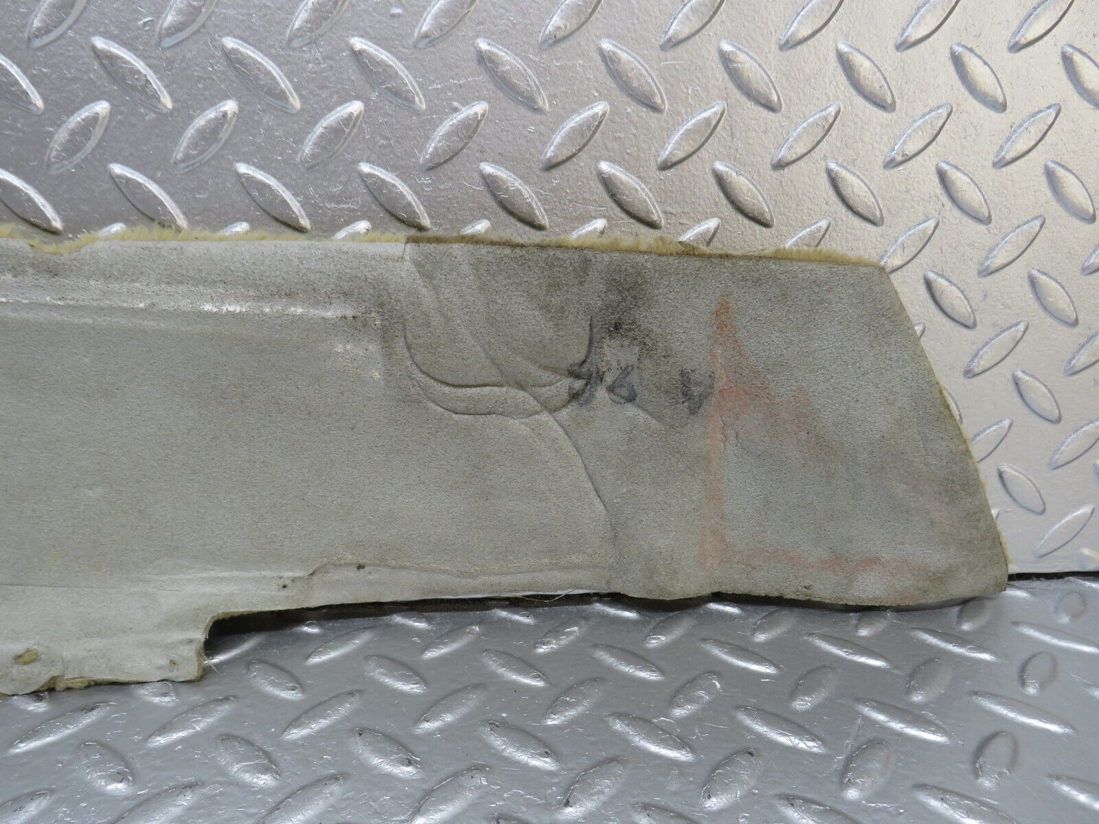 34154 Mercedes-Benz W124 260E Door Sill Floor Carpet Right Side Beige