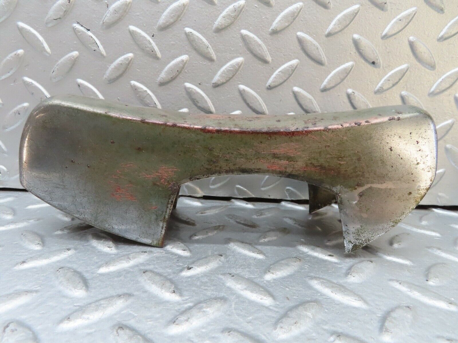 18759 Mercedes-Benz W120 W121 Ponton Front Bumper Chrome Overriders Pair