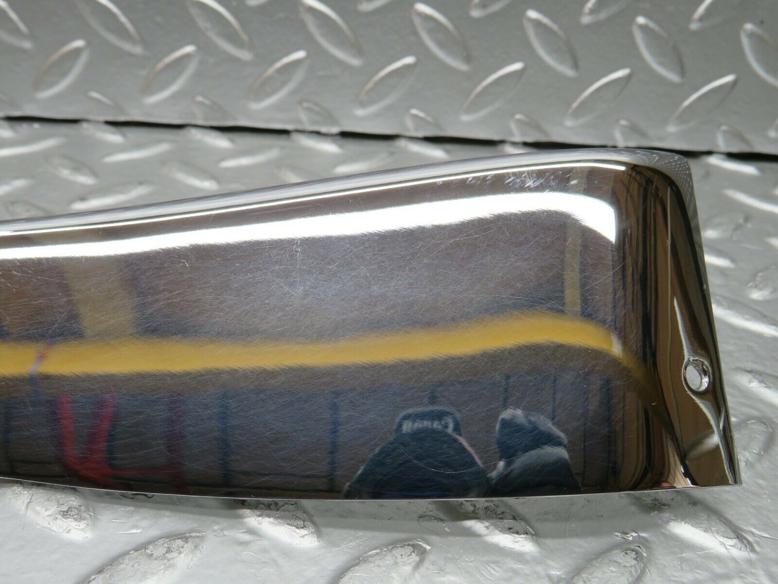 22743 Mercedes-Benz C107 450SLC Coupe Door Moulding Trim Chrome Right Side