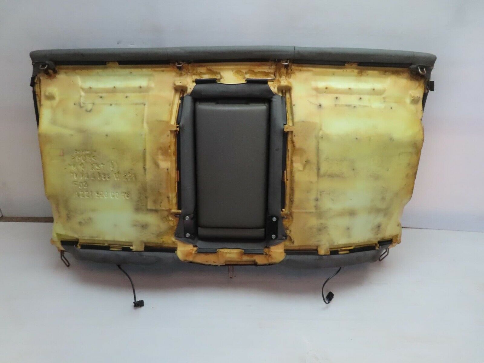 11260 Mercedes-Benz W221 S320 Rear Seat Grey Leather Heated