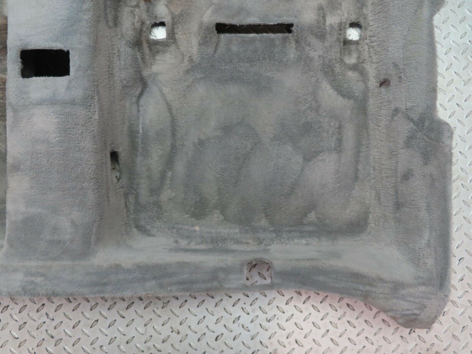 16526 Mercedes-Benz W124 260E Rear Floor Carpet Grey 1246803841