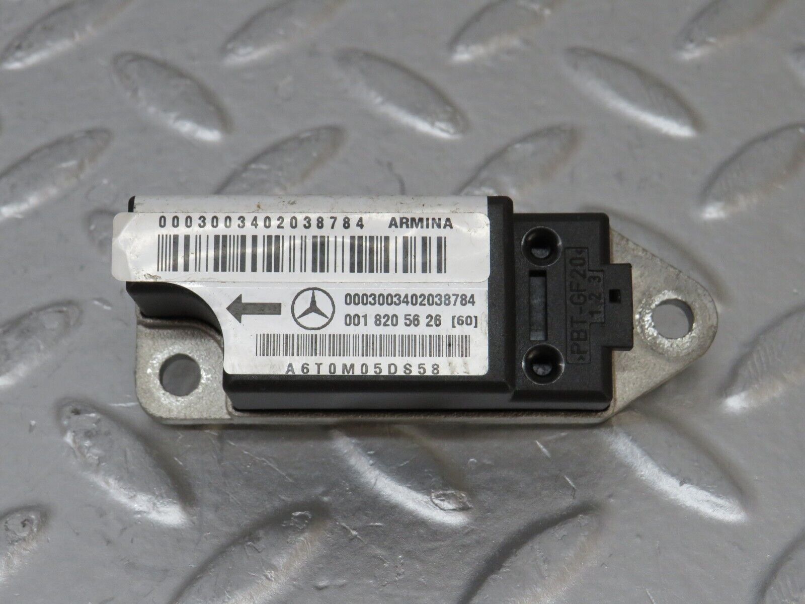 34880 Mercedes-Benz W210 320E Airbag Crash Sensor 0018205626