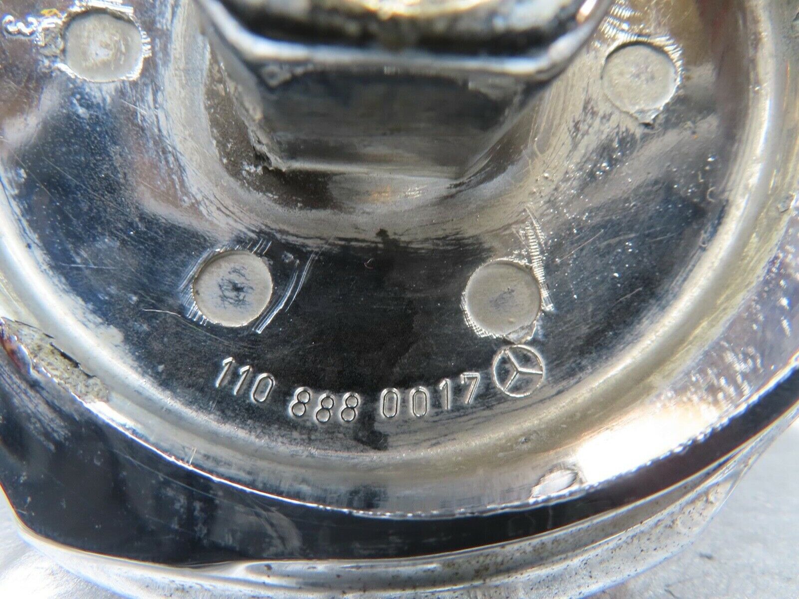 12977 Mercedes-Benz W111 220SE Front Emblem Badge Base Holder 1108880017