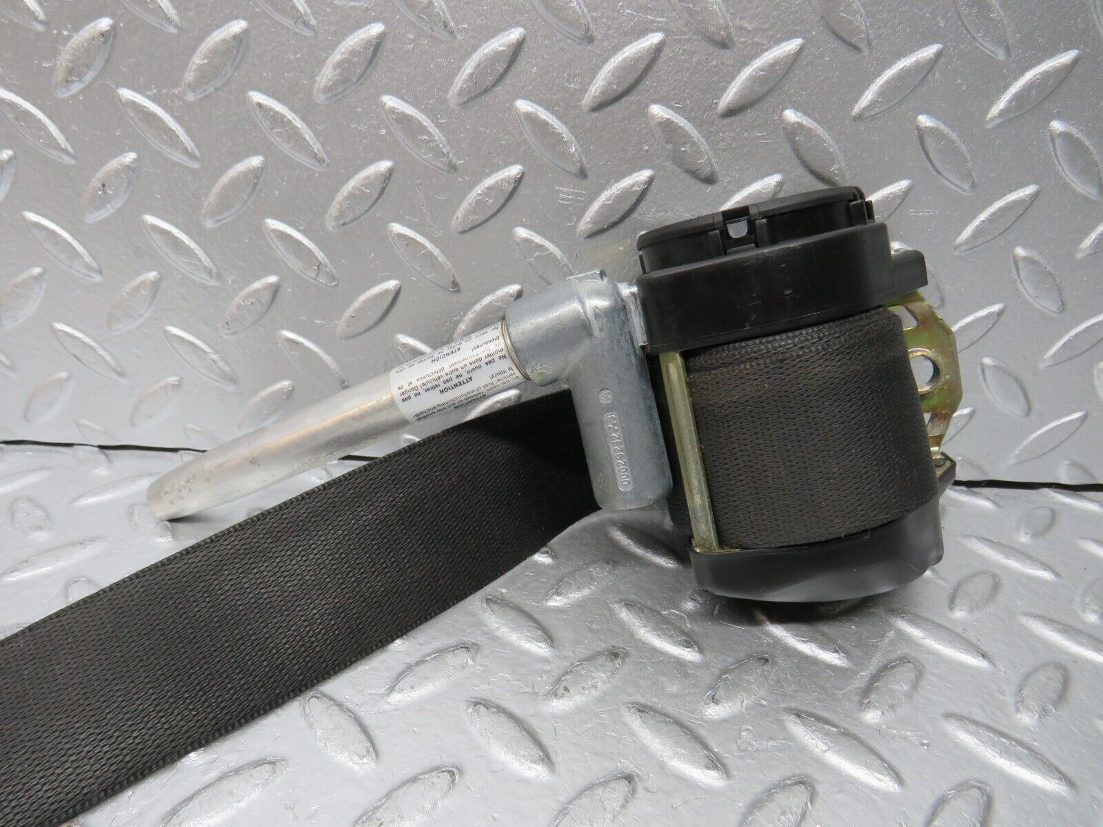 30558 Mercedes-Benz W124 230E Front Right Seat Belt With Buckle 1248600686