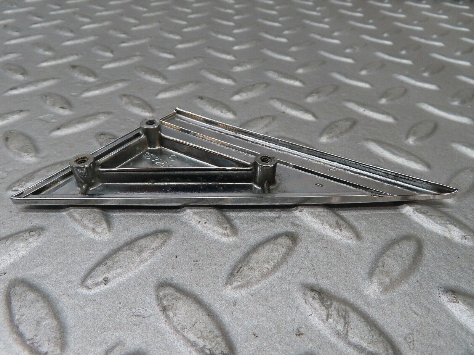 17553 Mercedes-Benz W116 450SEL Left Door Exterior Mirror Chrome Triangle Cover