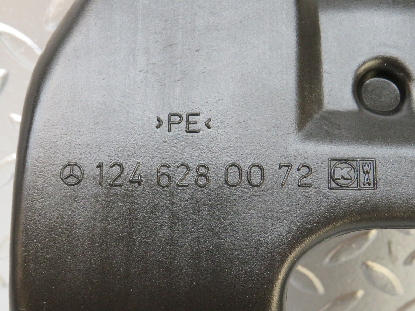 25759 Mercedes-Benz W124 280E Engine Bay Water Drain 1246280072