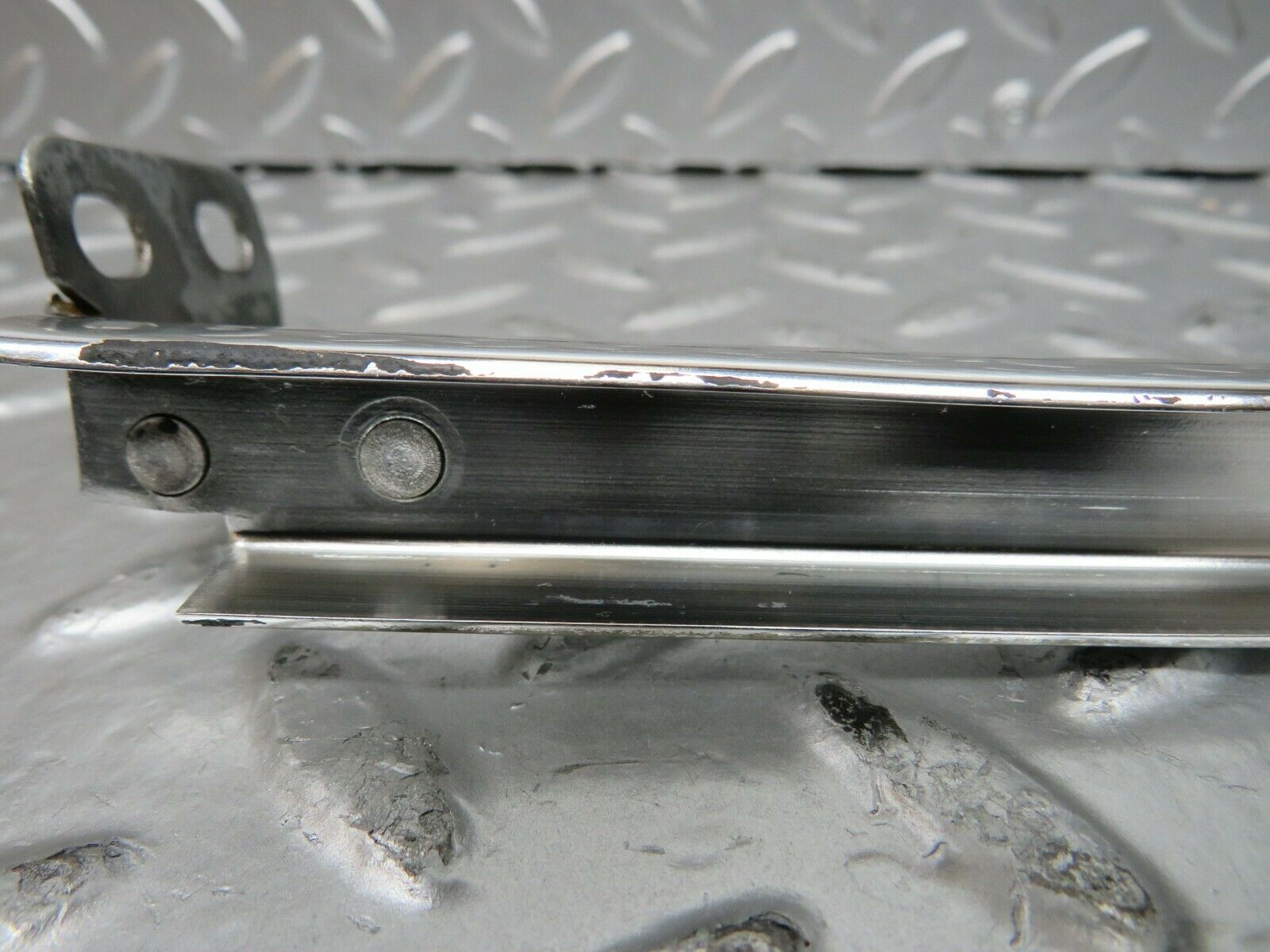 23482 Mercedes-Benz W114 280E Rear Left Door Chrome Window Channel