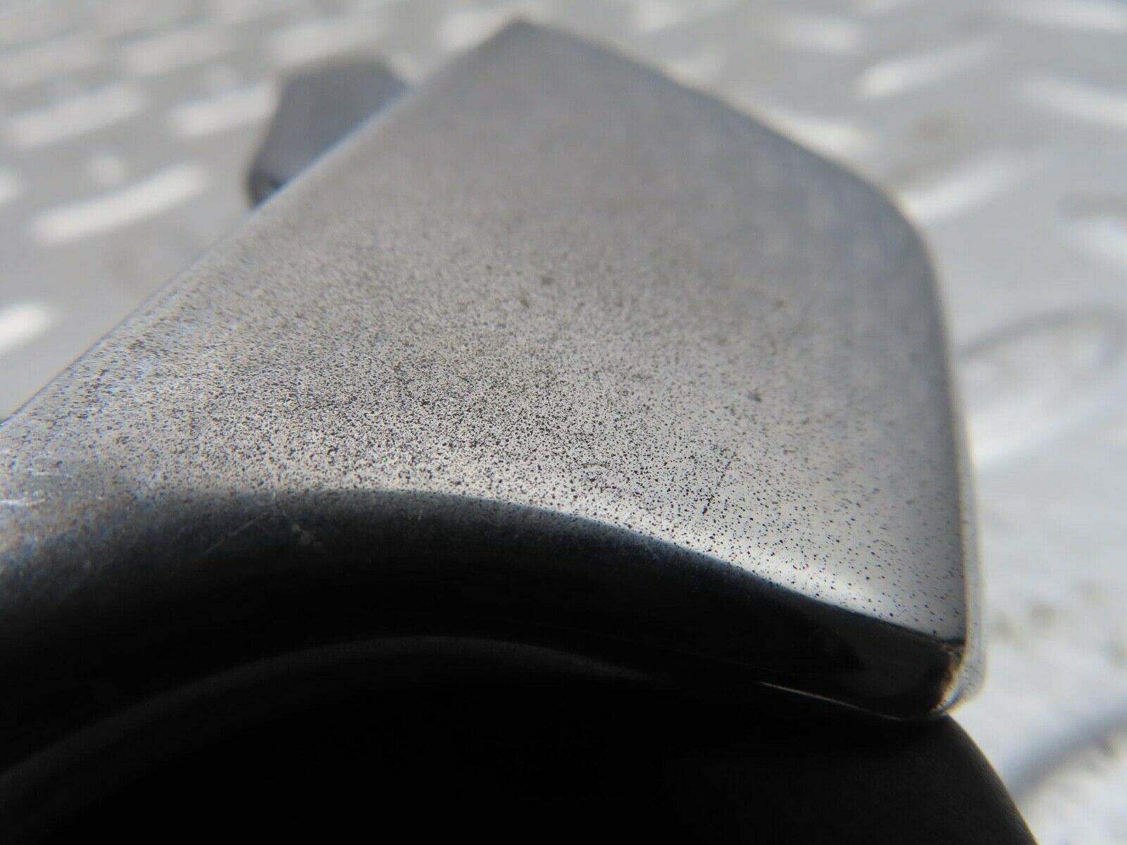 13866 Mercedes-Benz W123 200 Exterior Chrome Door Handle Rear 1237600359