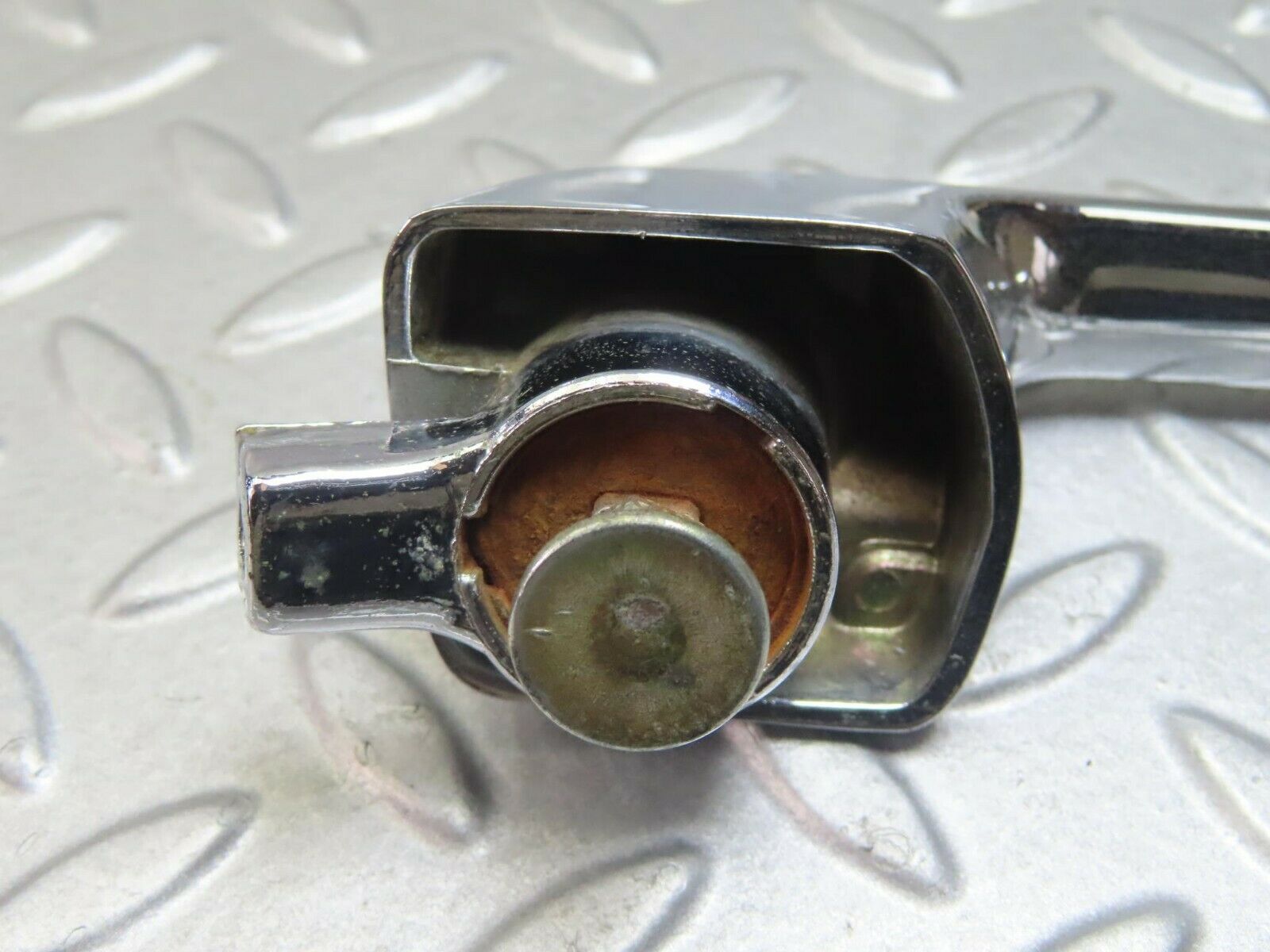 8807 Mercedes-Benz W115 Chrome Door Handle Rear Left 1157660301