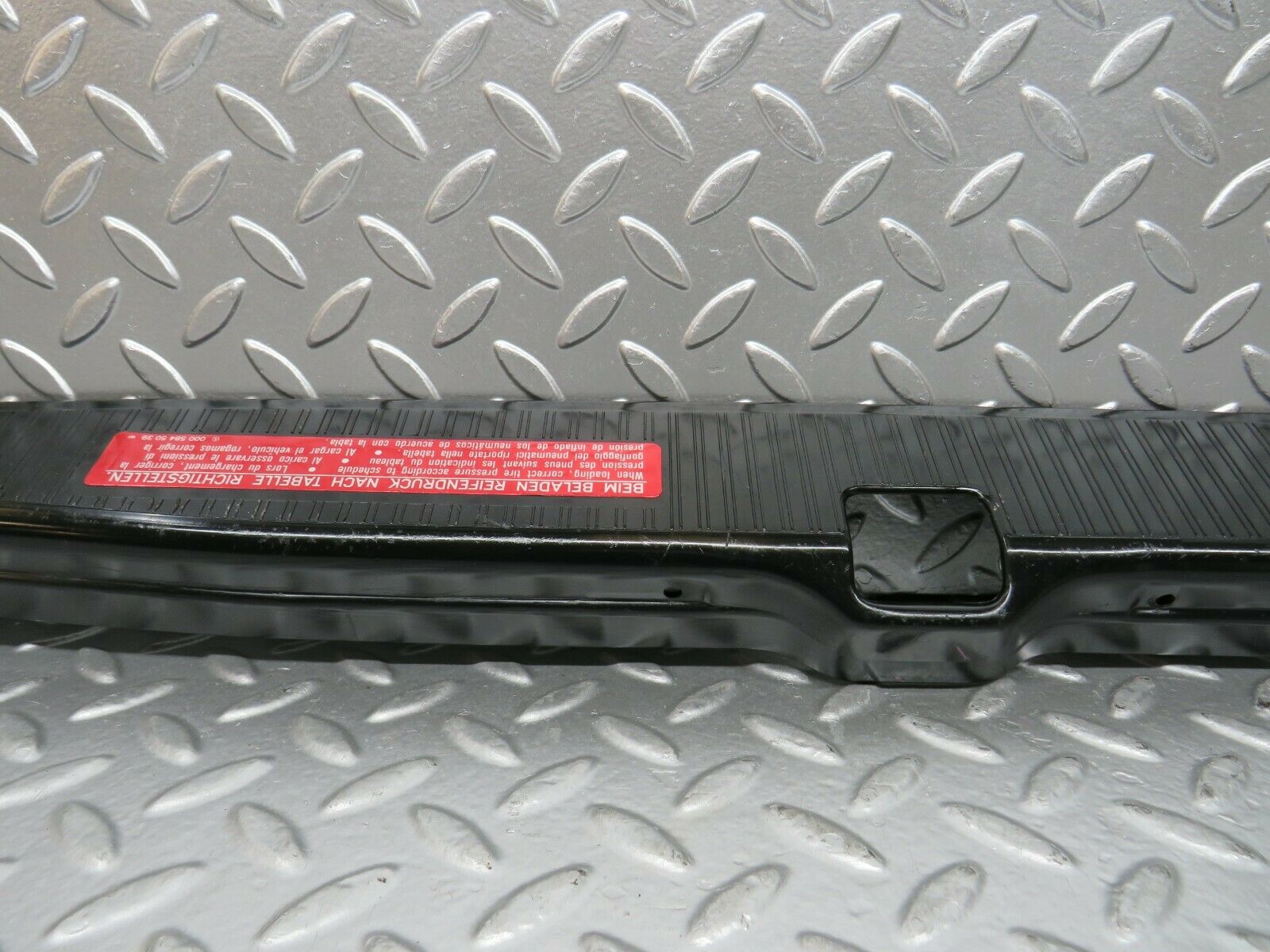 23180 Mercedes-Benz W116 350SE Trunk Cover Trim 1166980789