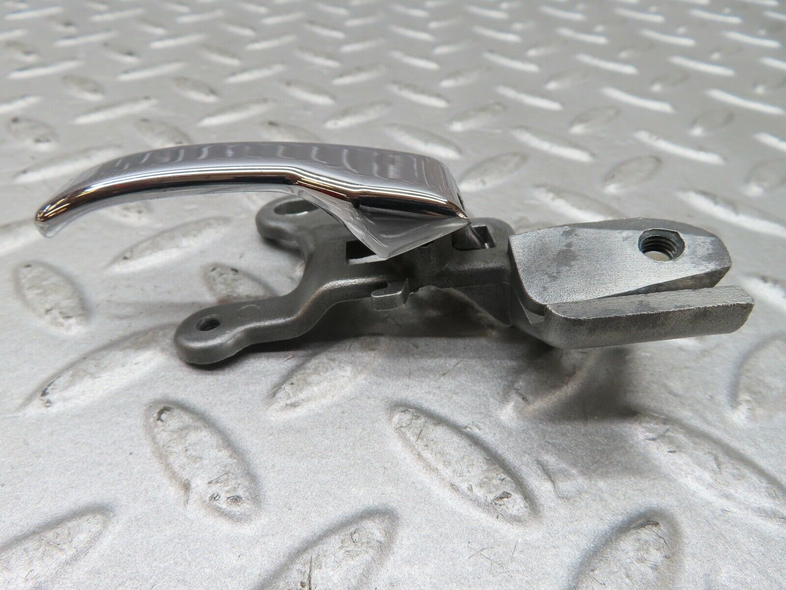 17570 Mercedes-Benz W116 450SEL Rear Left Interior Chrome Door Handle