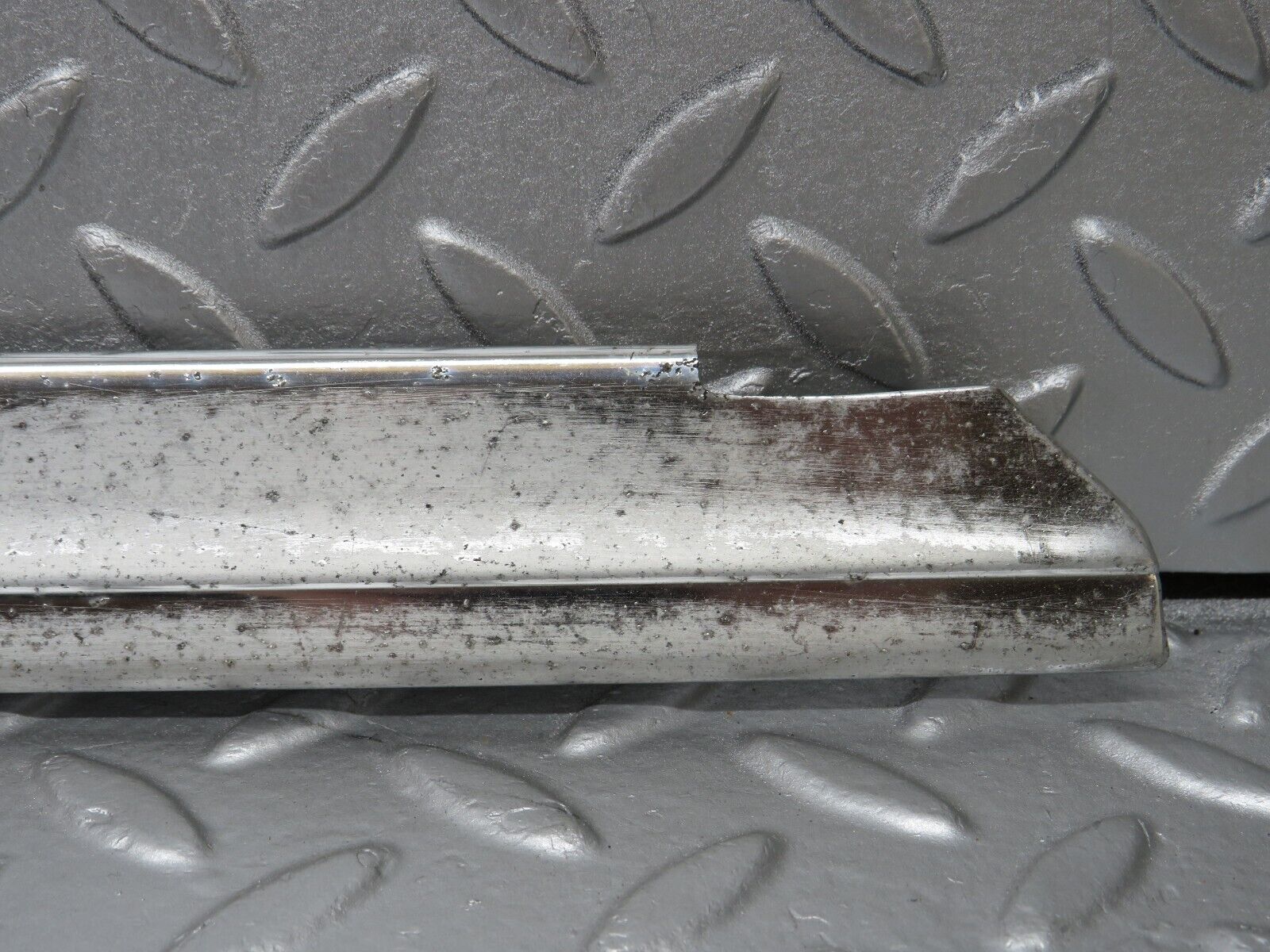 40272 Mercedes-Benz W110 230 Rear Left Door Chrome Moulding Trim