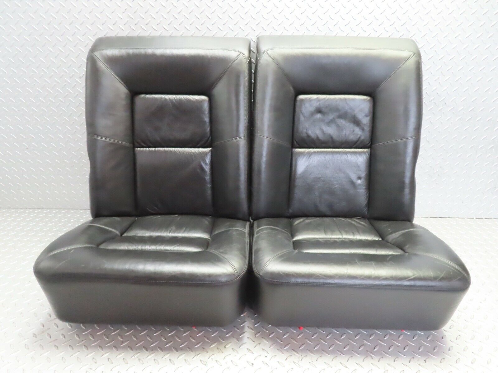 19412 Mercedes-Benz C140 CL420 Coupe Rear Seat Black Leather