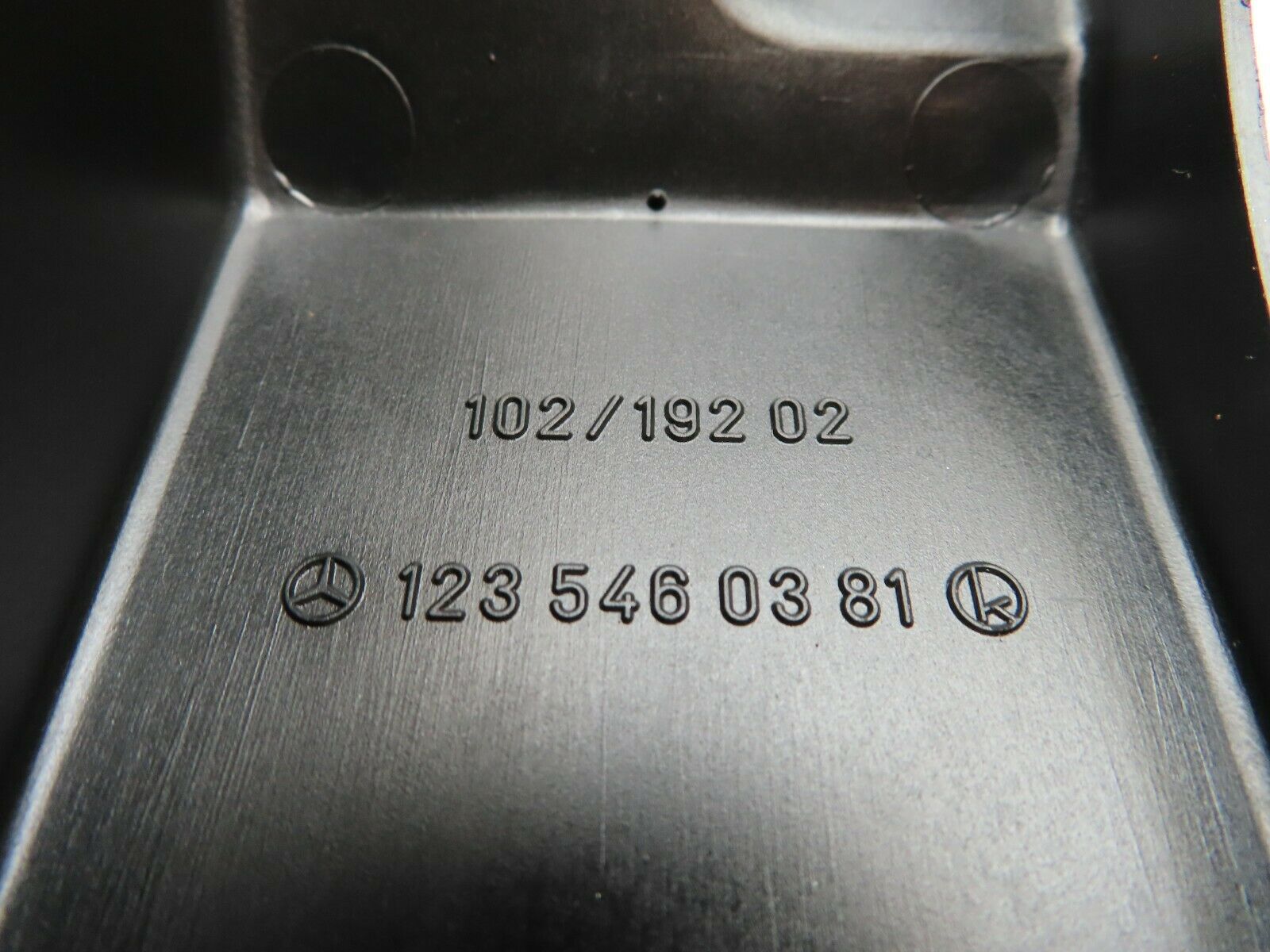 5675 Mercedes-Benz W123 200 Under Dash Plastic Cover Front Right 1235460381